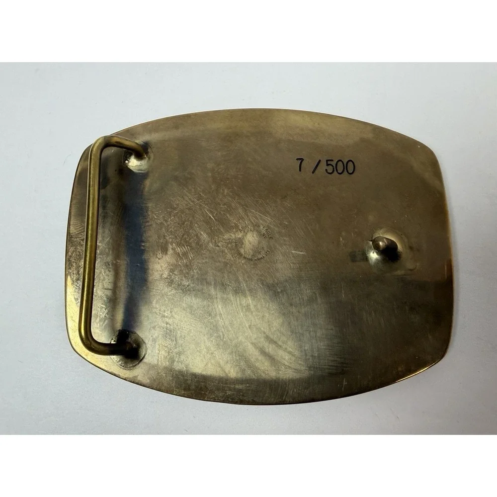 Reno 2007 Air Races National Championship Limited Edition Brass‎ Belt Buckle